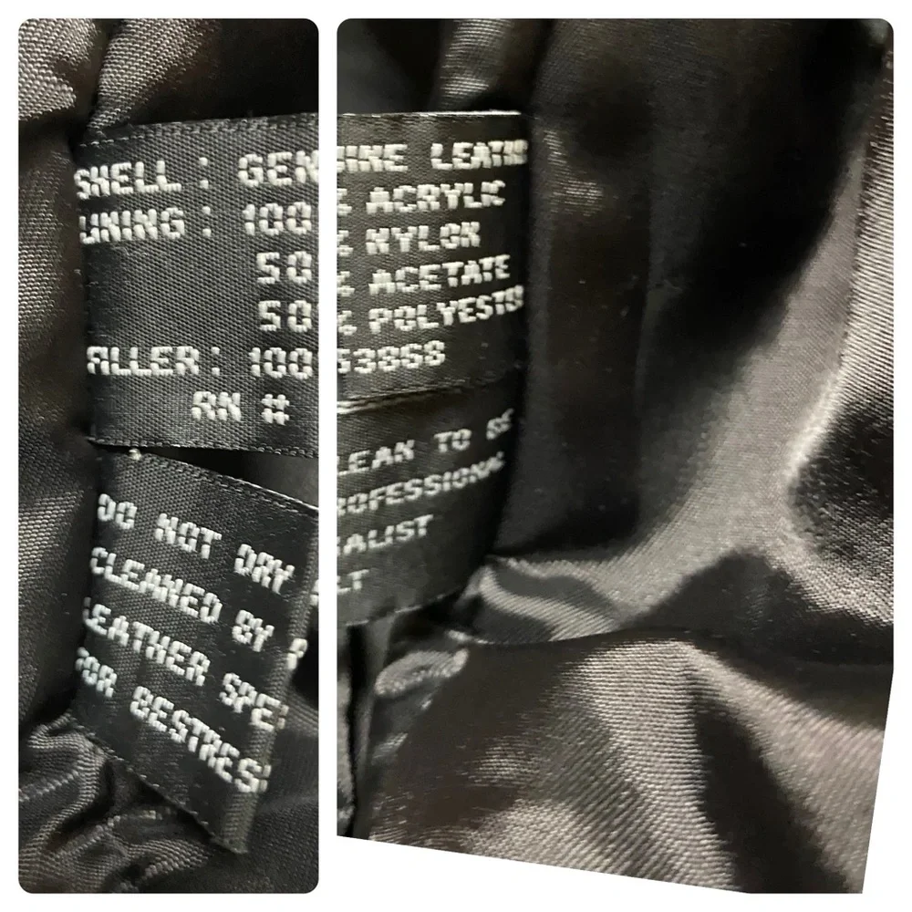 Vintage 1990s Gianti Collection Bomber Leather Jacket Streetwear Moto Jacket